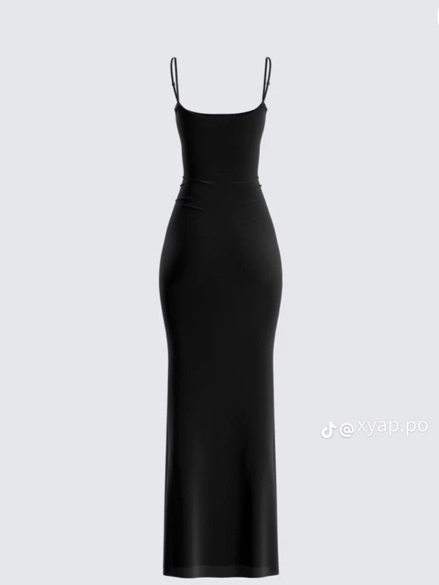 Aurum Black Maxi Gown